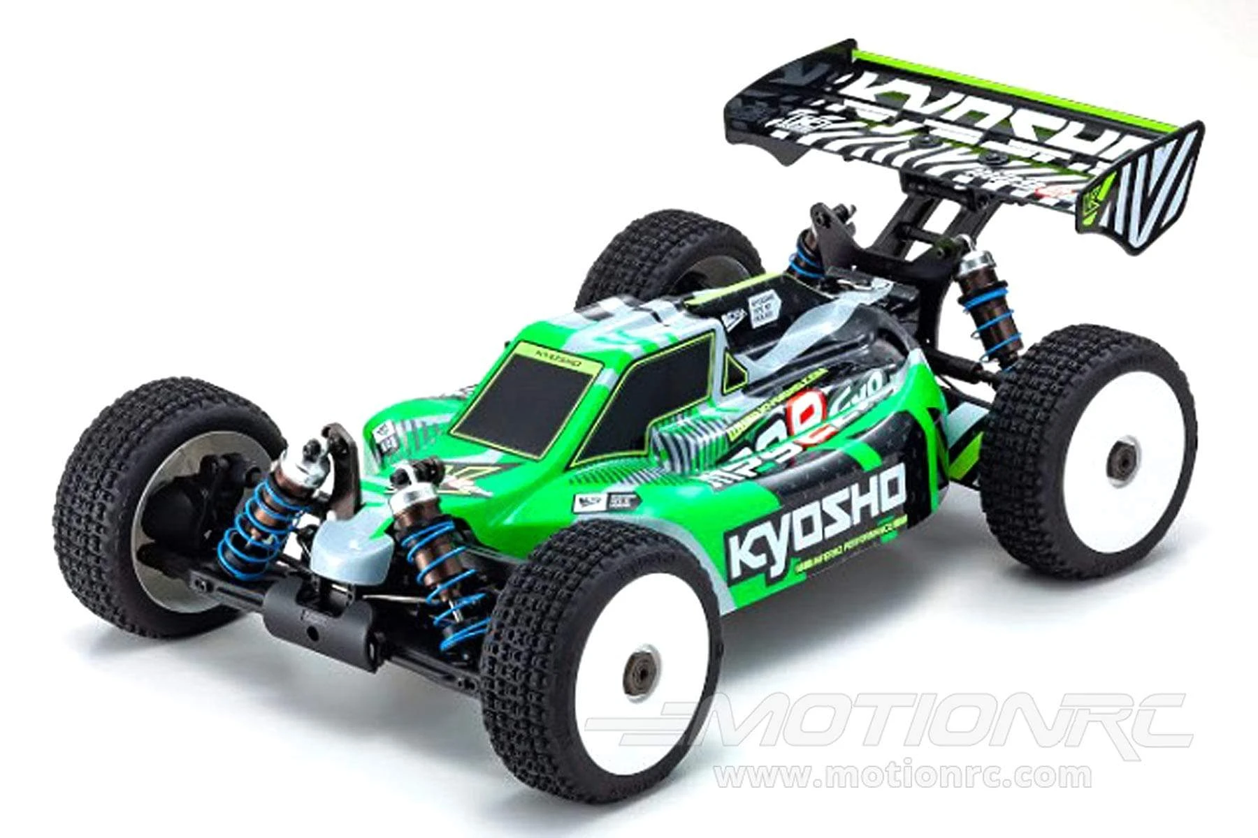Kyosho Inferno MP9e Evo V2 Green 1/8 Scale 4WD Buggy - RTR 5 Kyosho Inferno MP9e Evo V2 Green 1/8 Scale 4WD Buggy - RTR - Image 3