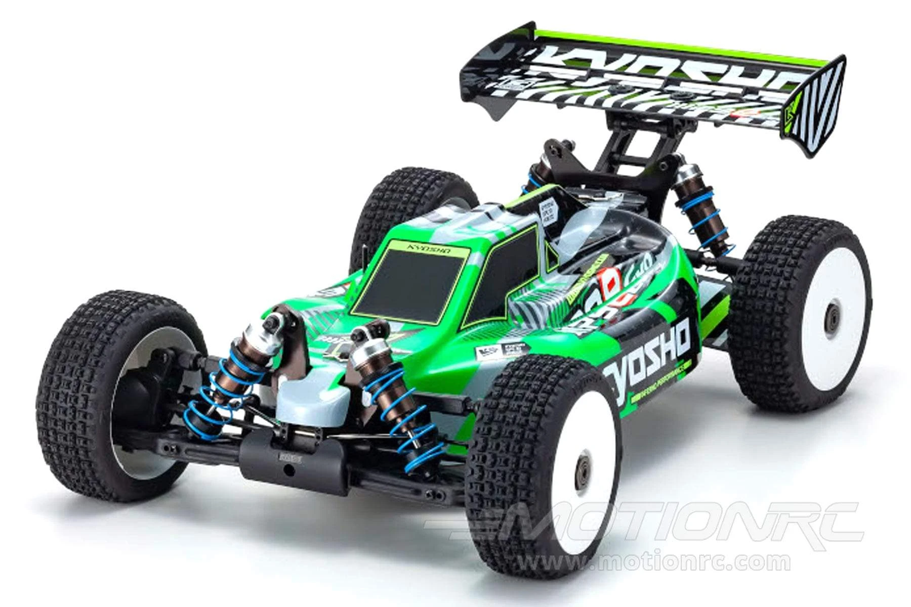 Kyosho Inferno MP9e Evo V2 Green 1/8 Scale 4WD Buggy - RTR 4 Kyosho Inferno MP9e Evo V2 Green 1/8 Scale 4WD Buggy - RTR - Image 2