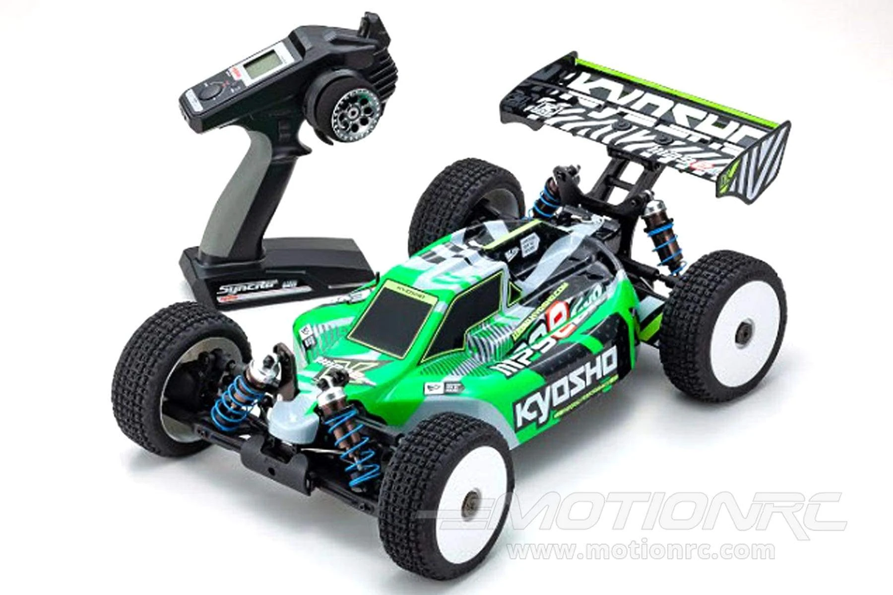 Kyosho Inferno MP9e Evo V2 Green 1/8 Scale 4WD Buggy - RTR 9 Kyosho Inferno MP9e Evo V2 Green 1/8 Scale 4WD Buggy - RTR - Image 7