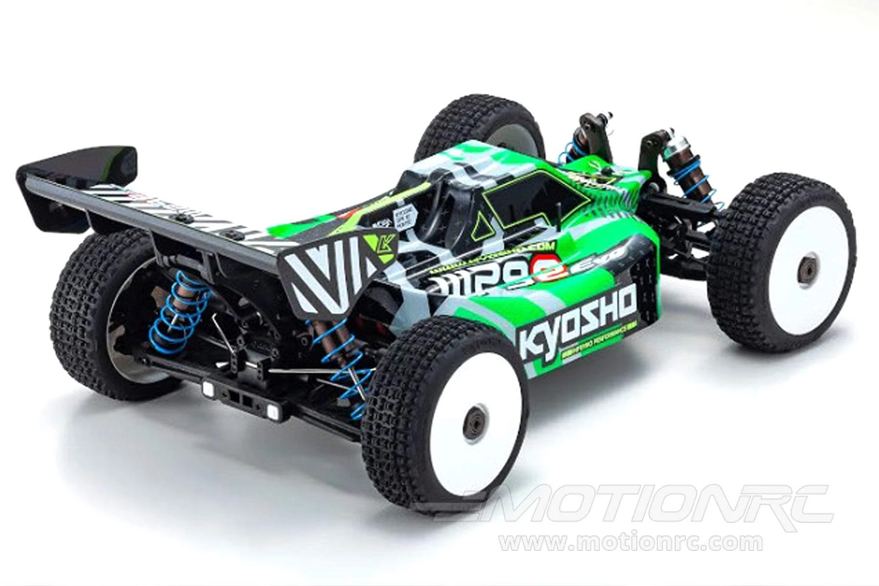Kyosho Inferno MP9e Evo V2 Green 1/8 Scale 4WD Buggy - RTR 7 Kyosho Inferno MP9e Evo V2 Green 1/8 Scale 4WD Buggy - RTR - Image 5