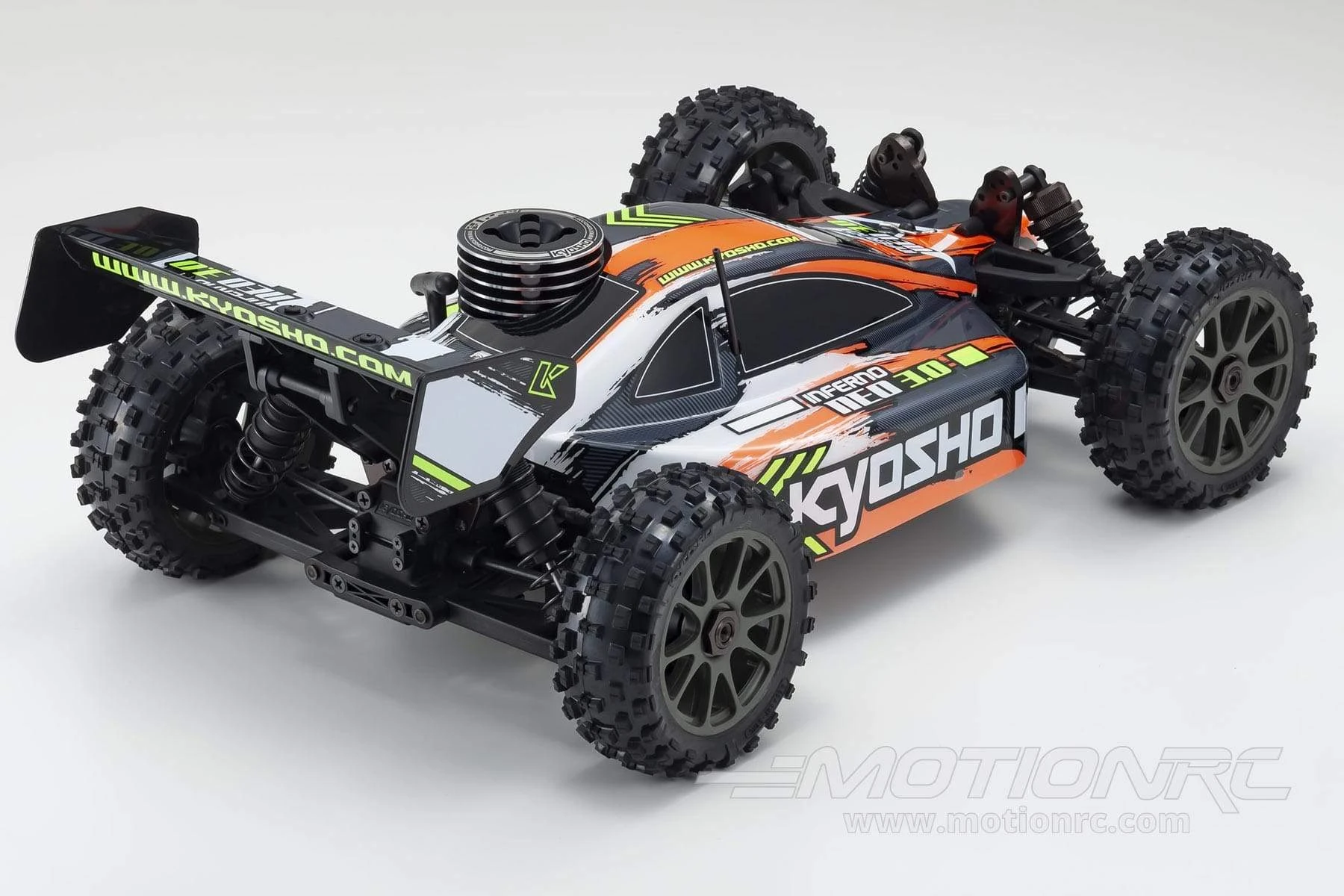 Kyosho Inferno NEO 3.0 T3 ReadySet Orange 1/8 Scale 4WD Nitro Buggy - RTR Kyosho Inferno NEO 3.0 T3 ReadySet Orange 1/8 Scale 4WD Nitro Buggy - RTR -Freewing Shop kyosho inferno neo 3 0 t3 readyset orange 1 8 scale nitro 4wd buggy rtr motion rc 23091205177529