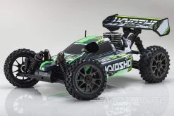 Kyosho Inferno NEO 3.0 T4 ReadySet Green 1/8 Scale 4WD Nitro Buggy - RTR -Freewing Shop kyosho inferno neo 3 0 t4 readyset green 1 8 scale nitro 4wd buggy rtr motion rc 23096614650041