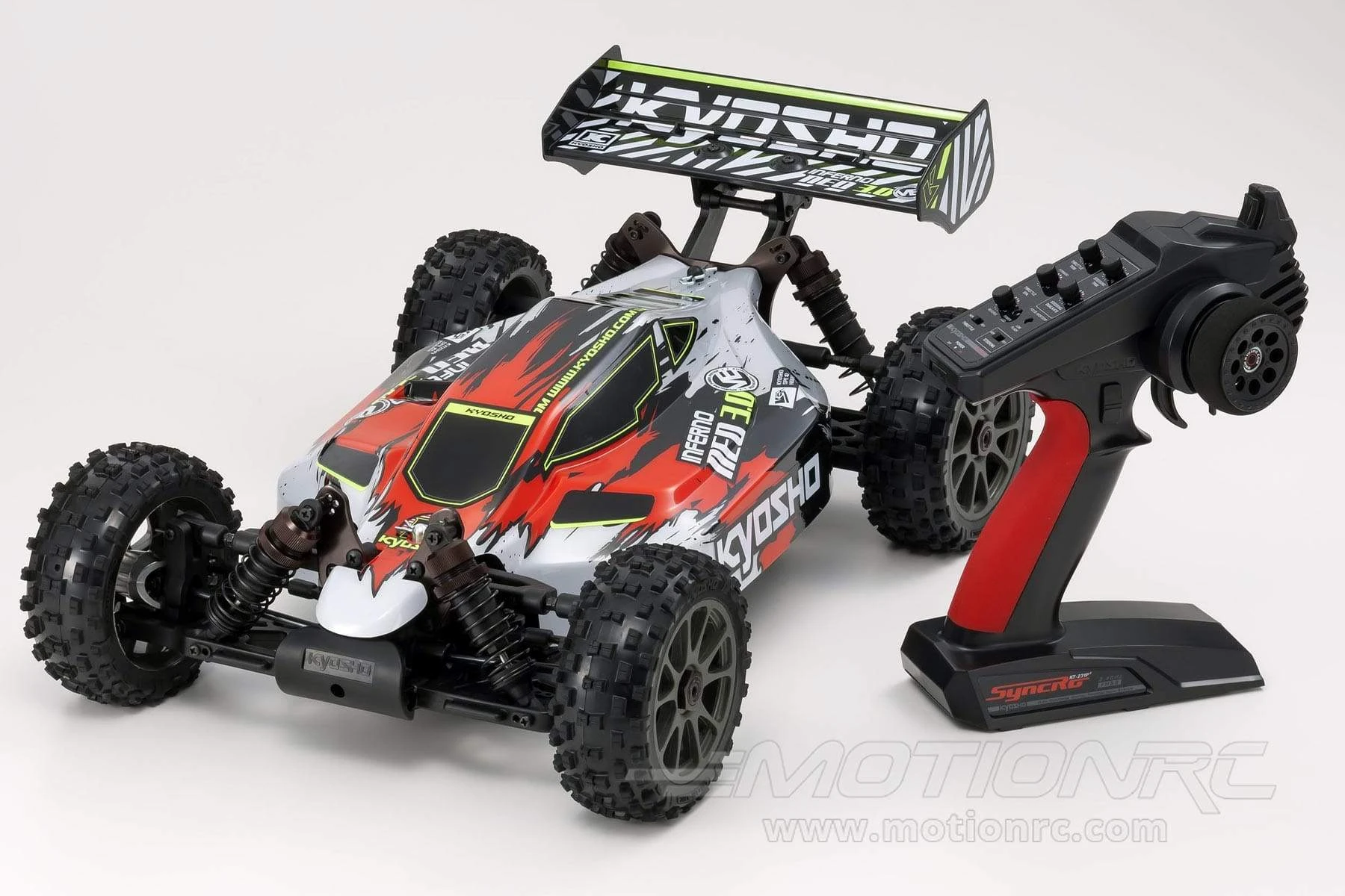 Kyosho Inferno Neo 3.0 VE T2 Red 1/8 Scale 4WD Buggy - RTR 8 Kyosho Inferno Neo 3.0 VE T2 Red 1/8 Scale 4WD Buggy - RTR - Image 6