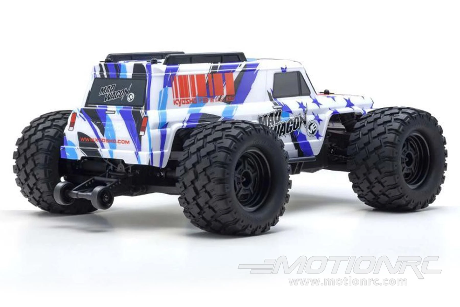 Kyosho Mad Wagon VE Blue KB10W 1/10 Scale 4WD Truck - RTR 8 Kyosho Mad Wagon VE Blue KB10W 1/10 Scale 4WD Truck - RTR - Image 6