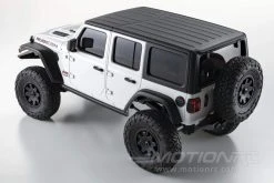 Kyosho Mini-Z 4x4 Jeep Wrangler Unlimited Rubicon Bright White 1/27 Scale 4WD Truck - RTR -Freewing Shop kyosho mini z 4x4 jeep wrangler unlimited rubicon bright white 1 18 scale 4wd truck rtr motion rc 15569312841841