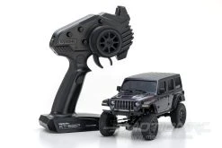 Kyosho Mini-Z 4x4 Jeep Wrangler Unlimited Rubicon Granite Crystal Metallic 1/27 Scale 4WD Truck - RTR -Freewing Shop kyosho mini z 4x4 jeep wrangler unlimited rubicon granite crystal metallic 1 18 scale 4wd truck rtr motion rc 15569223123057