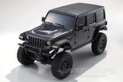 Kyosho Mini-Z 4x4 Jeep Wrangler Unlimited Rubicon Granite Crystal Metallic 1/27 Scale 4WD Truck - RTR -Freewing Shop kyosho mini z 4x4 jeep wrangler unlimited rubicon granite crystal metallic 1 18 scale 4wd truck rtr motion rc 15569223319665