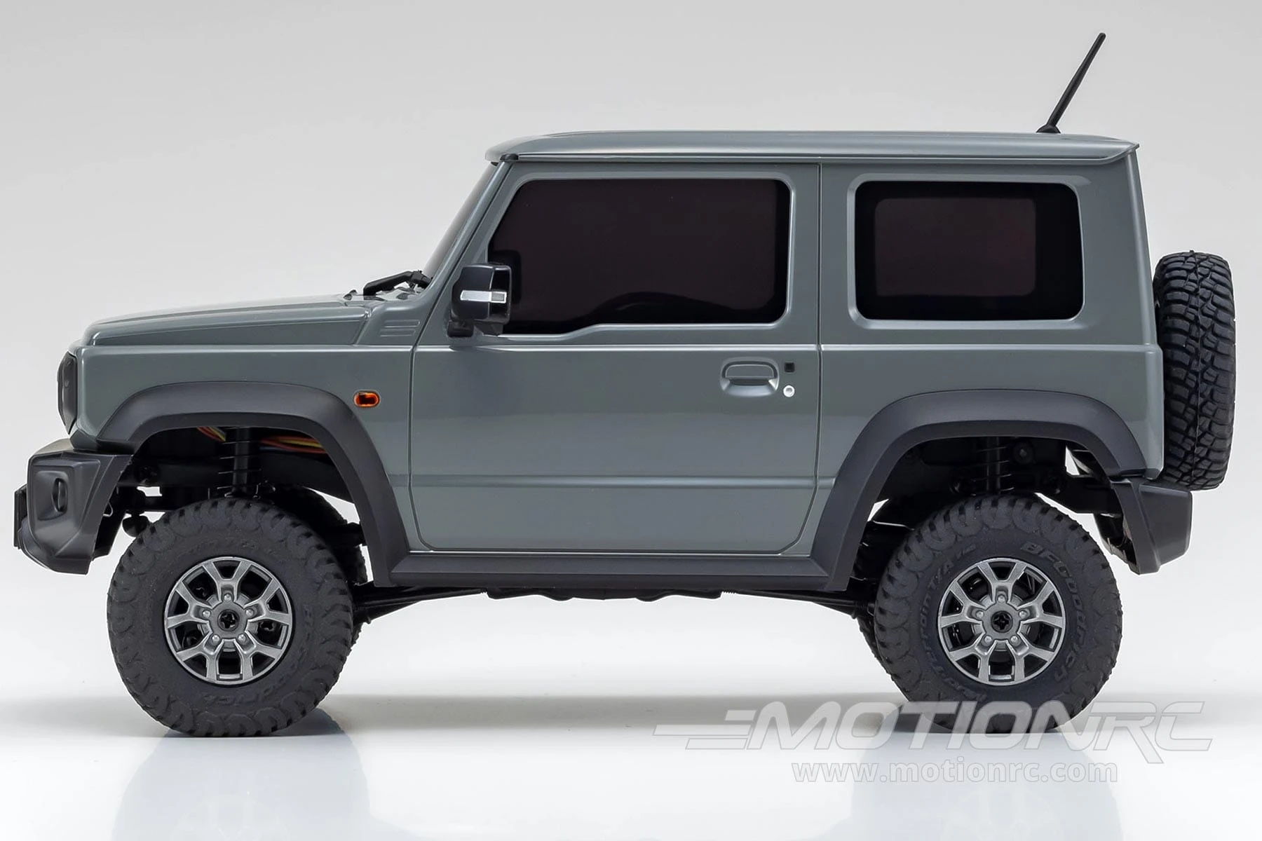 Kyosho Mini-Z 4X4 Suzuki Jimny Sierra APIO Gray Crawler Readyset 1/24 Scale 4WD Truck - RTR 7 Kyosho Mini-Z 4X4 Suzuki Jimny Sierra APIO Gray Crawler Readyset 1/24 Scale 4WD Truck - RTR - Image 5