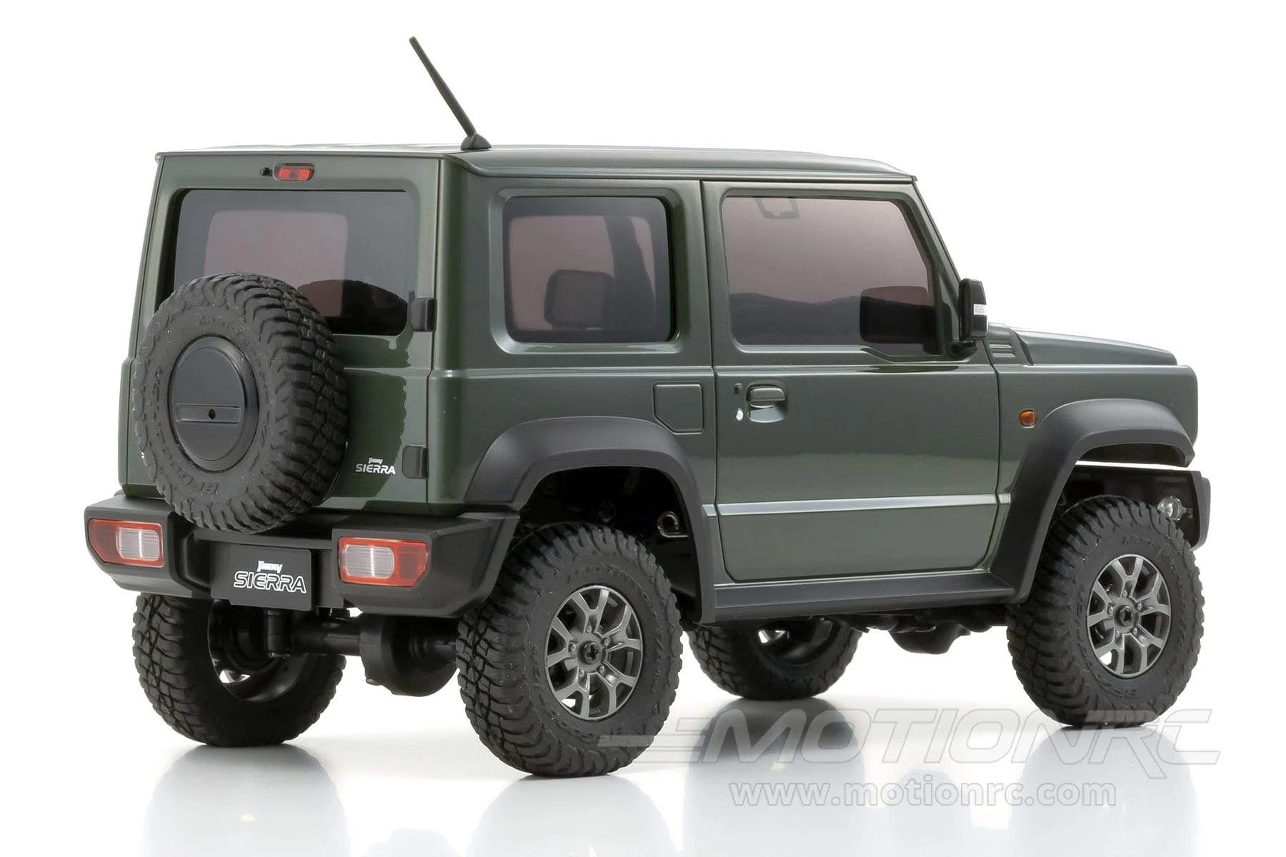 Kyosho Mini-Z 4X4 Suzuki Jimny Sierra Jungle Green Crawler Readyset 1/24 Scale 4WD Truck - RTR 9 Kyosho Mini-Z 4X4 Suzuki Jimny Sierra Jungle Green Crawler Readyset 1/24 Scale 4WD Truck - RTR - Image 7