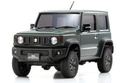 Kyosho Mini-Z 4X4 Suzuki Jimny Sierra Jungle Green Crawler Readyset 1/24 Scale 4WD Truck - RTR