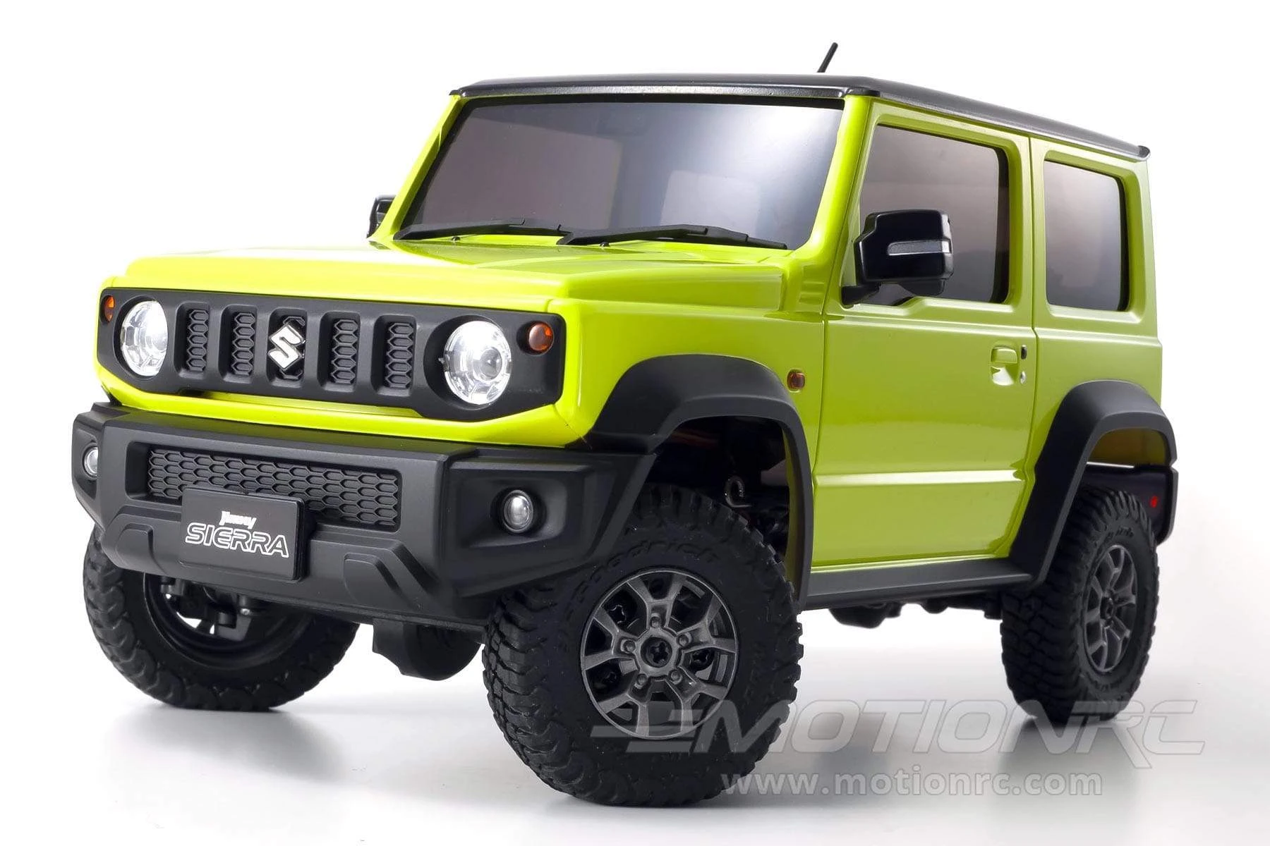 Kyosho Mini-Z 4X4 Suzuki Jimny Sierra Kinetic Yellow Crawler Readyset 1/24 Scale 4WD Truck - RTR 5 Kyosho Mini-Z 4X4 Suzuki Jimny Sierra Kinetic Yellow Crawler Readyset 1/24 Scale 4WD Truck - RTR - Image 3