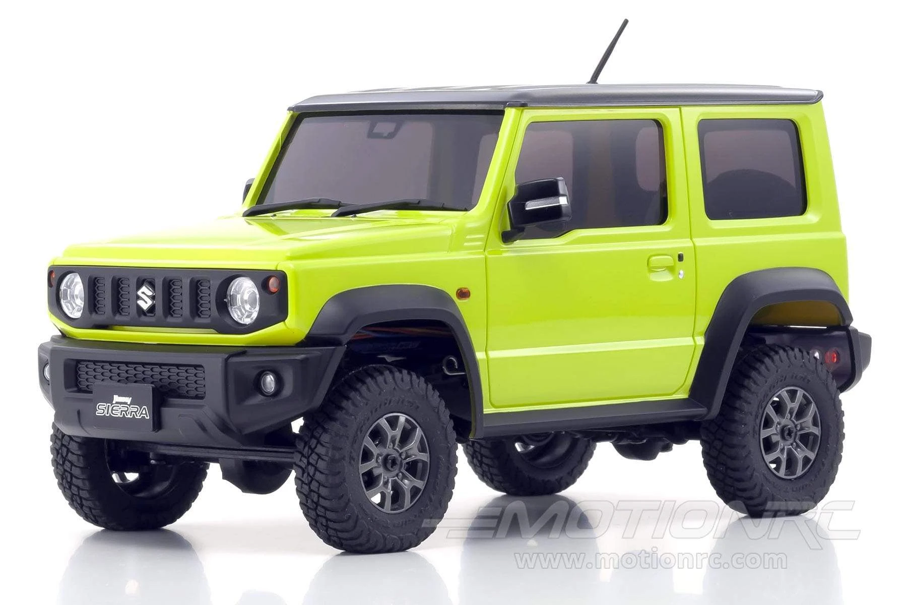 Kyosho Mini-Z 4X4 Suzuki Jimny Sierra Kinetic Yellow Crawler Readyset 1/24 Scale 4WD Truck - RTR 4 Kyosho Mini-Z 4X4 Suzuki Jimny Sierra Kinetic Yellow Crawler Readyset 1/24 Scale 4WD Truck - RTR - Image 2