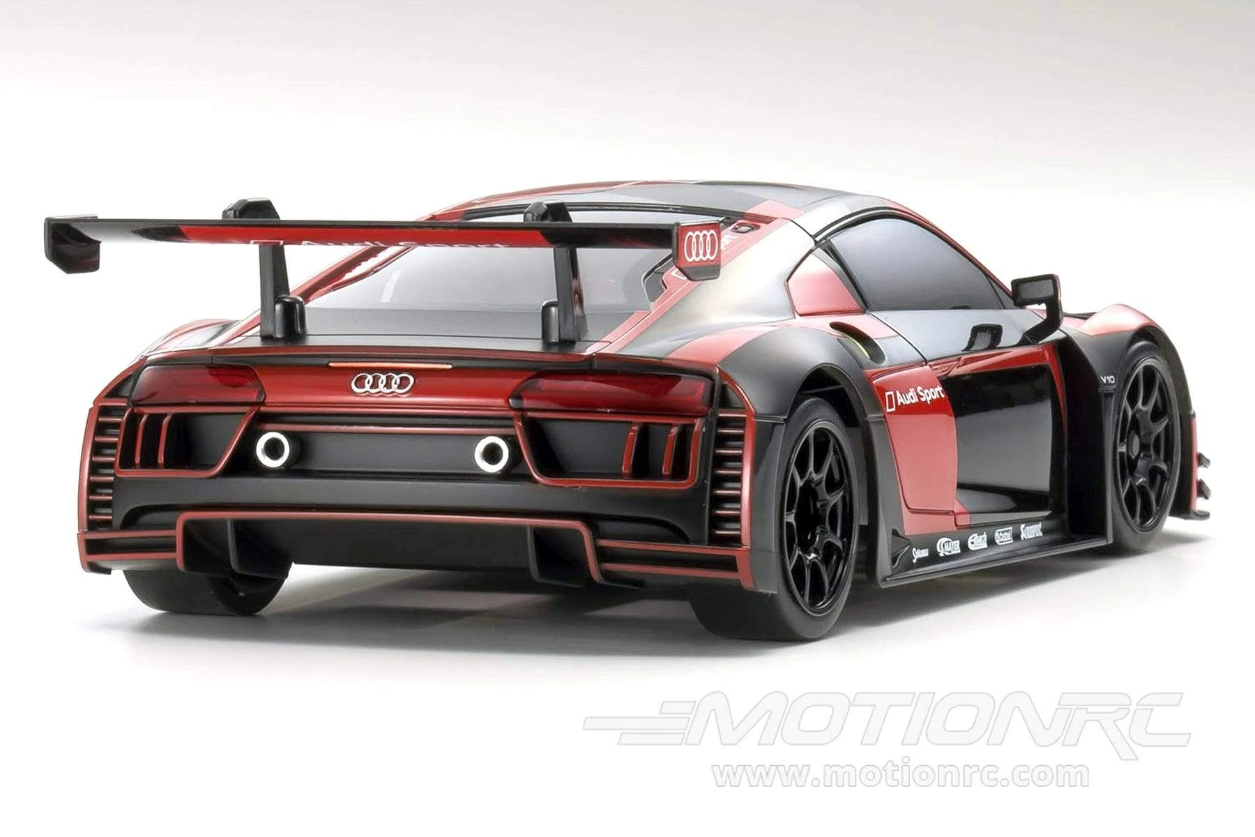 Kyosho Mini-Z Audi R8 LMS 2016 Black/Red MR-03 Readyset 1/27 Scale RWD Car - RTR 7 Kyosho Mini-Z Audi R8 LMS 2016 Black/Red MR-03 Readyset 1/27 Scale RWD Car - RTR - Image 5