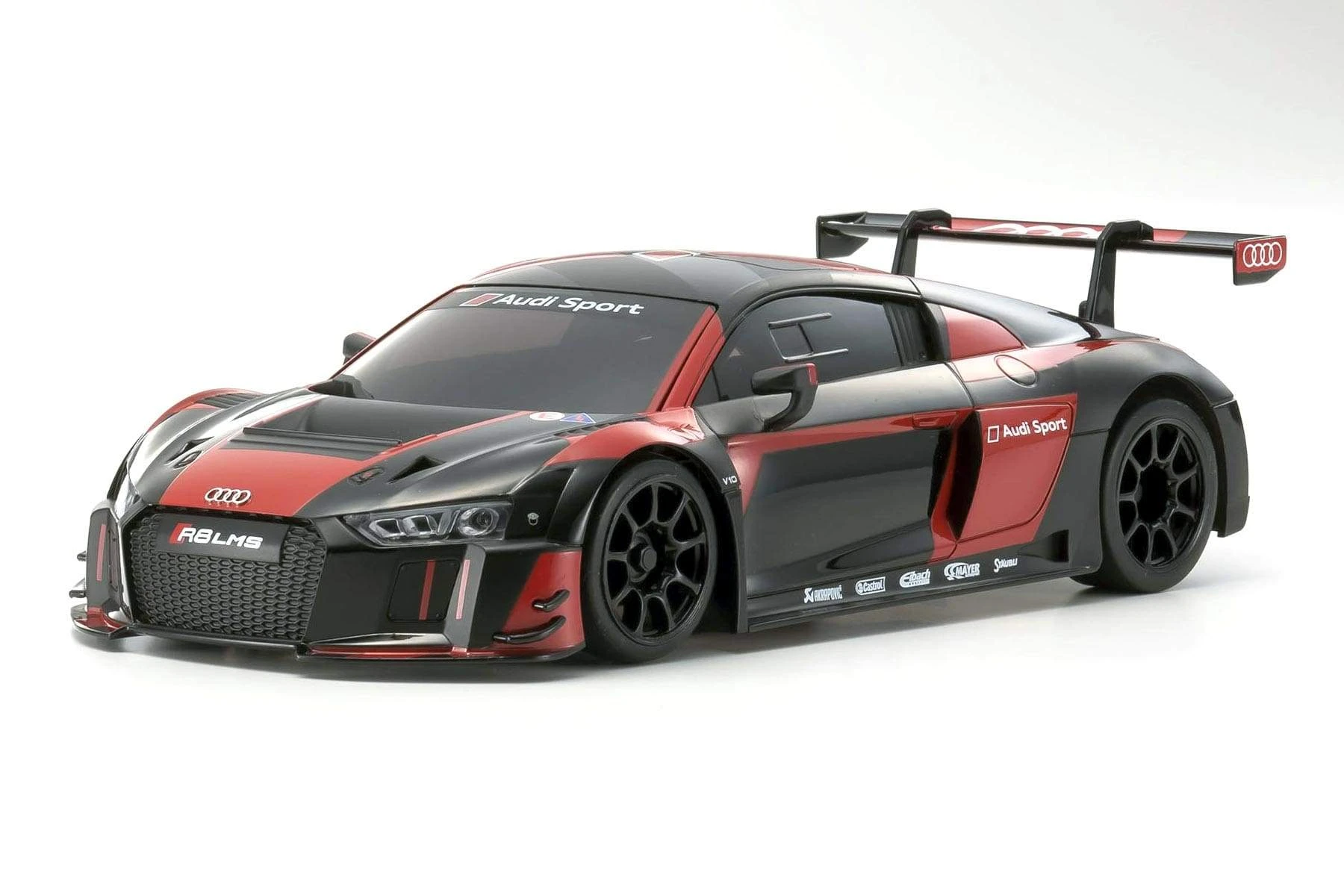 Kyosho Mini-Z Audi R8 LMS 2016 Black/Red MR-03 Readyset 1/27 Scale RWD Car - RTR 3 Kyosho Mini-Z Audi R8 LMS 2016 Black/Red MR-03 Readyset 1/27 Scale RWD Car - RTR