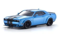 Kyosho Mini-Z Blue Dodge Challenger SRT Hellcat Redeye B5 MR-020 1/27 Scale AWD Car - RTR