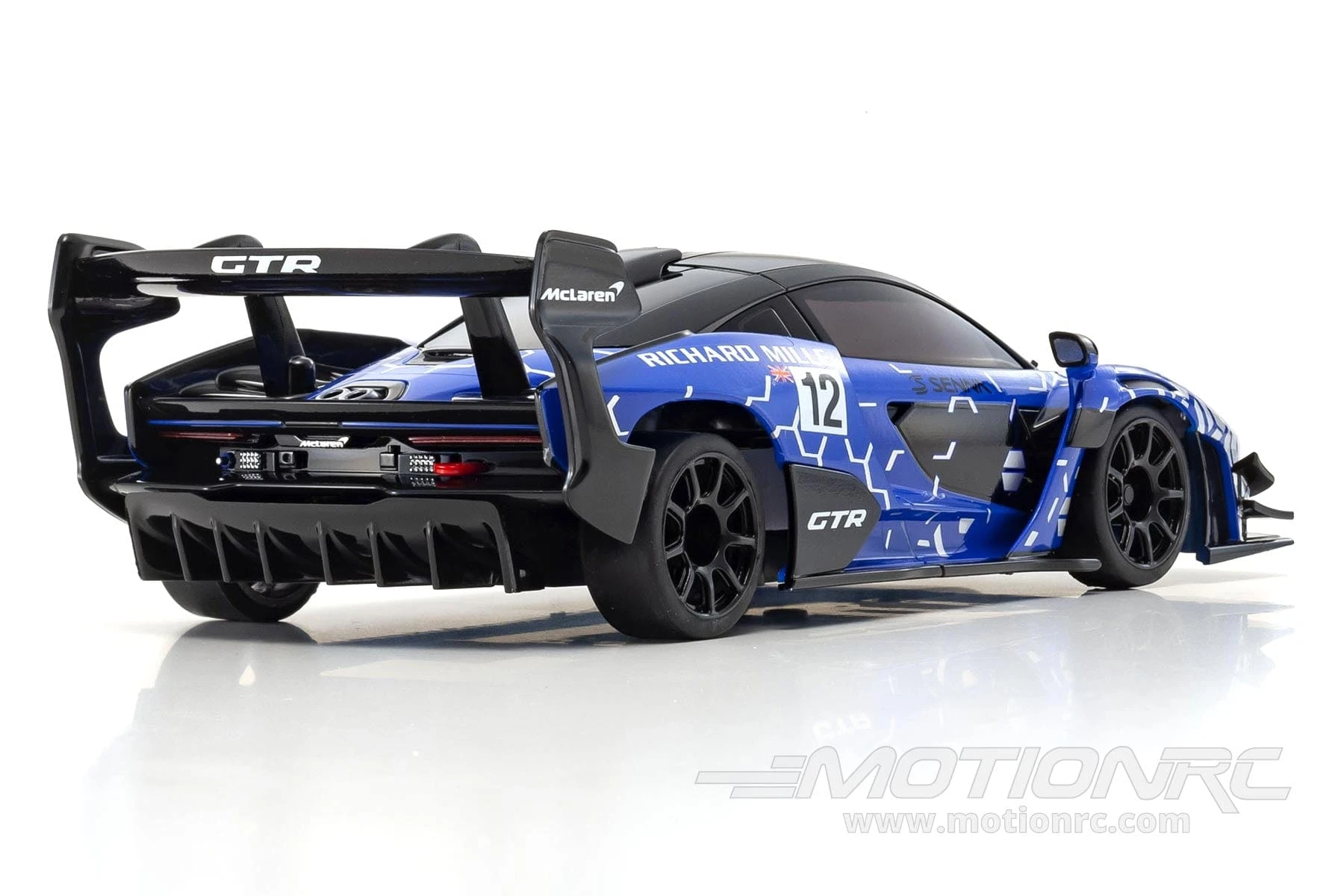 Kyosho Mini-Z Blue McLaren Senna GTR MR-03 1/27 Scale RWD Car - RTR 5 Kyosho Mini-Z Blue McLaren Senna GTR MR-03 1/27 Scale RWD Car - RTR - Image 3