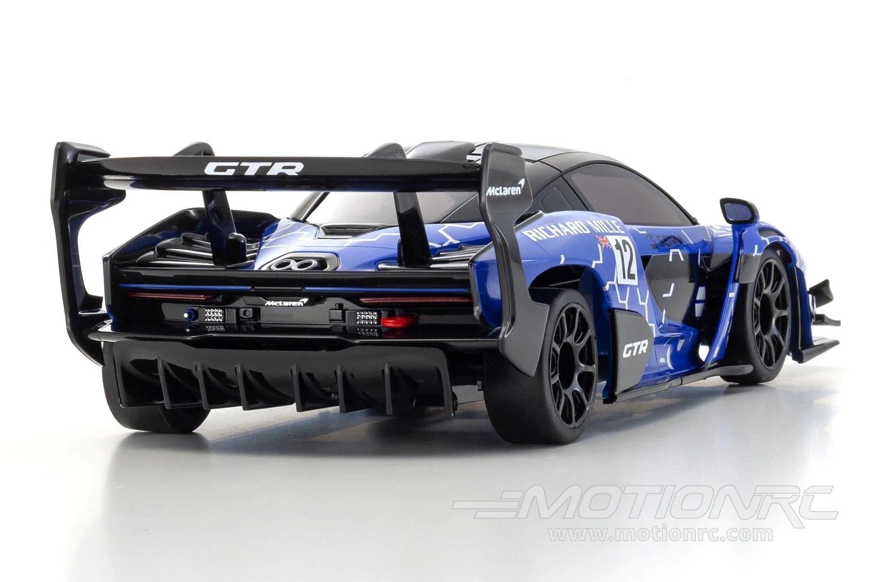 Kyosho Mini-Z Blue McLaren Senna GTR MR-03 1/27 Scale RWD Car - RTR 7 Kyosho Mini-Z Blue McLaren Senna GTR MR-03 1/27 Scale RWD Car - RTR - Image 5