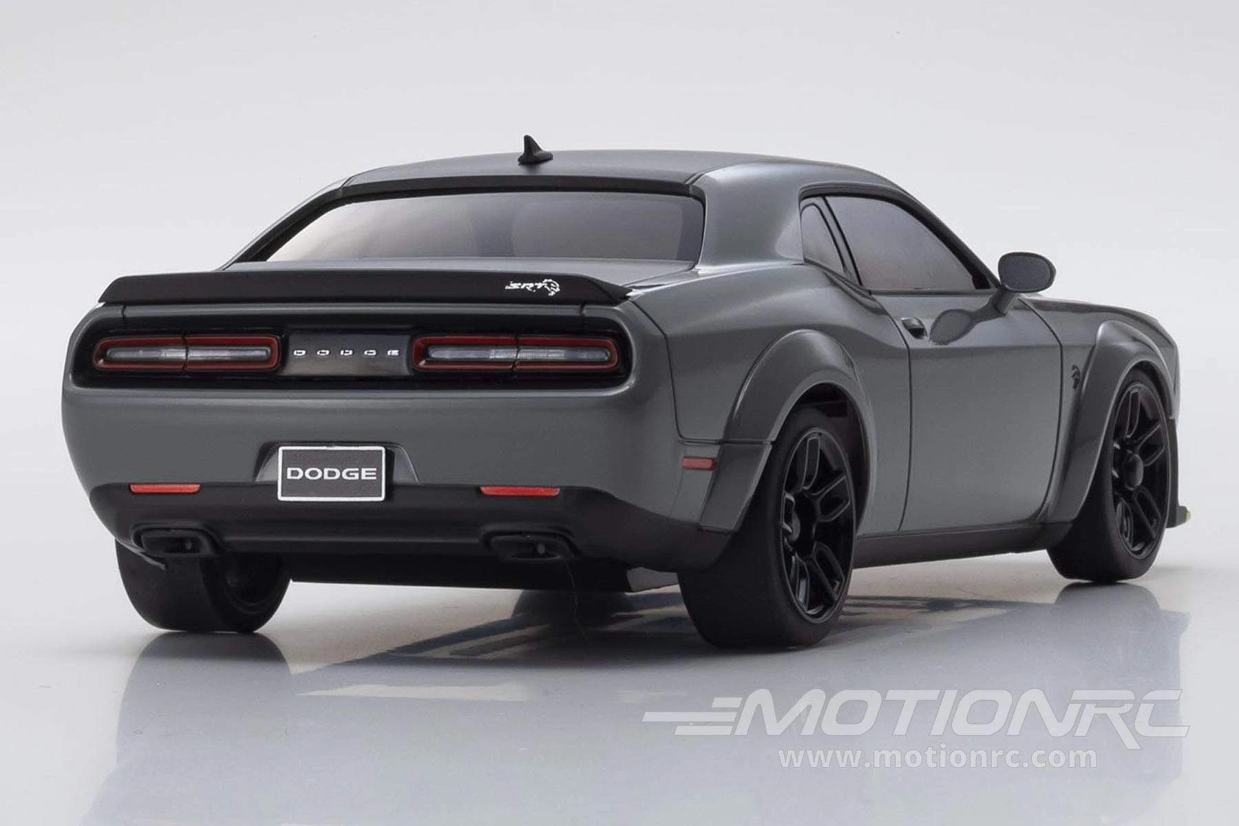 Kyosho Mini-Z Challenger Gray SRT Hellcat Redeye Readyset 1/27 Scale AWD Car - RTR 7 Kyosho Mini-Z Challenger Gray SRT Hellcat Redeye Readyset 1/27 Scale AWD Car - RTR - Image 5