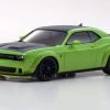 Kyosho Mini-Z Challenger Green SRT Hellcat Redeye Readyset 1/27 Scale AWD Car - RTR