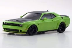 Kyosho Mini-Z Challenger Green SRT Hellcat Redeye Readyset 1/27 Scale AWD Car - RTR