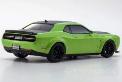 Kyosho Mini-Z Challenger Green SRT Hellcat Redeye Readyset 1/27 Scale AWD Car - RTR -Freewing Shop kyosho mini z challenger green srt hellcat redeye readyset 1 27 scale awd car rtr motion rc 30186476961977