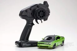 Kyosho Mini-Z Challenger Green SRT Hellcat Redeye Readyset 1/27 Scale AWD Car - RTR -Freewing Shop kyosho mini z challenger green srt hellcat redeye readyset 1 27 scale awd car rtr motion rc 30186545742009