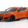 Kyosho Mini-Z Chevy Camaro ZL-1 Crush Orange Readyset 1/27 Scale RWD Car W/LEDs - RTR -Freewing Shop kyosho mini z chevy camaro zl 1 crush orange readyset 1 27 scale rwd car w leds rtr motion rc 32077142196409