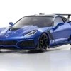 Kyosho Mini-Z Corvette ZR1 Elkhart Lake Blue Readyset 1/27 Scale RWD Car W/LEDs - RTR -Freewing Shop kyosho mini z corvette zr1 elkhart lake blue readyset 1 27 scale rwd car w leds rtr motion rc 29222408224953