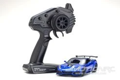 Kyosho Mini-Z Corvette ZR1 Elkhart Lake Blue Readyset 1/27 Scale RWD Car W/LEDs - RTR -Freewing Shop kyosho mini z corvette zr1 elkhart lake blue readyset 1 27 scale rwd car w leds rtr motion rc 29222408487097