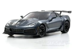 Kyosho Mini-Z Corvette ZR1 Shadow Gray Metallic Readyset 1/27 Scale RWD Car W/LEDs - RTR -Freewing Shop kyosho mini z corvette zr1 shadow gray metallic readyset 1 27 scale rwd car w leds rtr motion rc 15196032565361