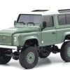 Kyosho Mini-Z Green/White Land Rover Defender 90 MX-01 1/27 Scale AWD Truck - RTR -Freewing Shop kyosho mini z green white land rover defender 90 mx 01 1 27 scale awd truck rtr motion rc 34332967796921
