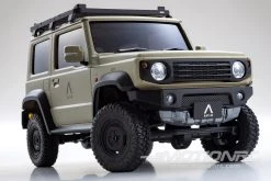 Kyosho Mini-Z Khaki Jimney Sierra MX-01 Readyset 1/27 Scale AWD 4X4 - RTR -Freewing Shop kyosho mini z khaki jimney sierra mx 01 readyset 1 27 scale awd 4x4 rtr motion rc 31477080752313