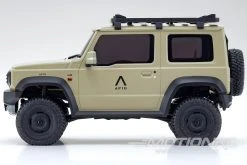 Kyosho Mini-Z Khaki Jimney Sierra MX-01 Readyset 1/27 Scale AWD 4X4 - RTR -Freewing Shop kyosho mini z khaki jimney sierra mx 01 readyset 1 27 scale awd 4x4 rtr motion rc 31477081309369