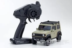 Kyosho Mini-Z Khaki Jimney Sierra MX-01 Readyset 1/27 Scale AWD 4X4 - RTR -Freewing Shop kyosho mini z khaki jimney sierra mx 01 readyset 1 27 scale awd 4x4 rtr motion rc 31477125939385