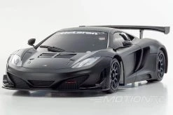Kyosho Mini-Z Matte Black McLaren 12C GT3 MR-03 Readyset 1/27 Scale RWD Car - RTR -Freewing Shop kyosho mini z matte black mclaren 12c gt3 mr 03 readyset 1 27 scale rwd car rtr motion rc 30665039708345