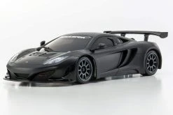 Kyosho Mini-Z Matte Black McLaren 12C GT3 MR-03 Readyset 1/27 Scale RWD Car - RTR