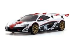 Kyosho Mini-Z McLaren P1 GTR Red/White MR-03 Readyset 1/27 Scale RWD Car - RTR