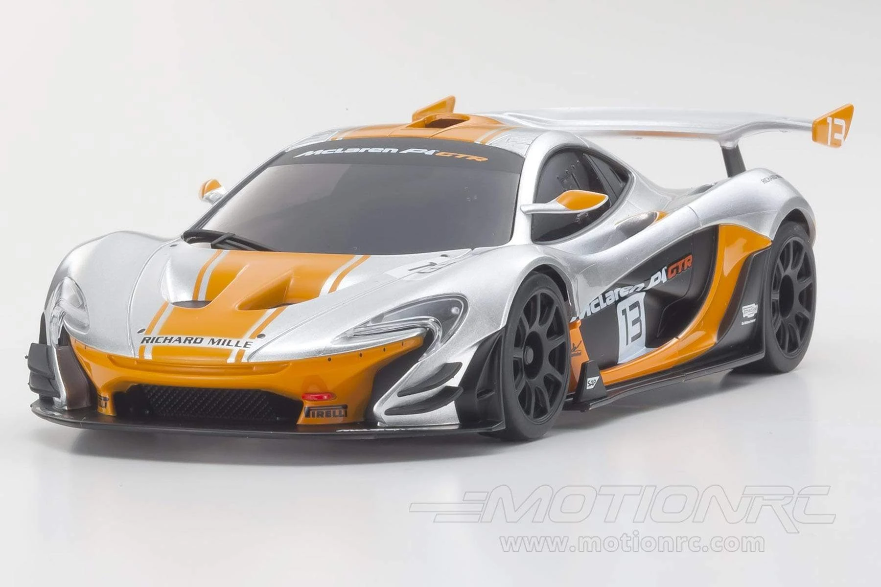 Kyosho Mini-Z McLaren P1 GTR Silver/Orange MR-03 Readyset 1/27 Scale RWD Car - RTR Kyosho Mini-Z McLaren P1 GTR Silver/Orange MR-03 Readyset 1/27 Scale RWD Car - RTR -Freewing Shop kyosho mini z mclaren p1 gtr silver orange mr 03 readyset 1 27 scale rwd car rtr motion rc 15195375140977