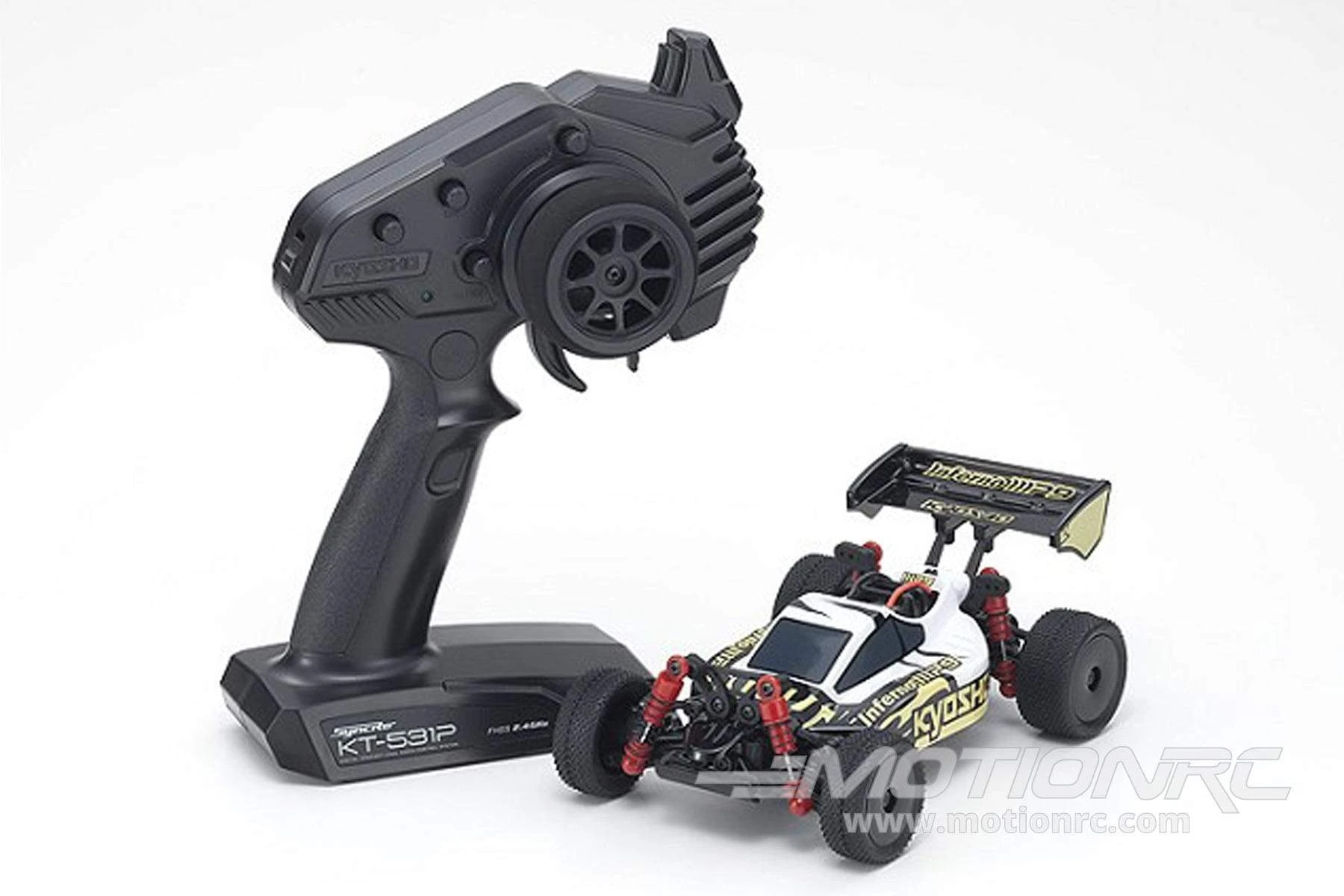 Kyosho Mini-Z MP9 White/Black Readyset 1/28 Scale 4WD Buggy - RTR 7 Kyosho Mini-Z MP9 White/Black Readyset 1/28 Scale 4WD Buggy - RTR - Image 5