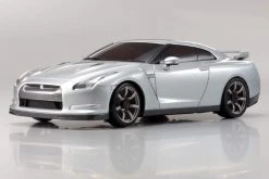 Kyosho Mini-Z MR-03 GT-R (R35) Ultimate Metal Silver Readyset 1/27 Scale RWD Car - RTR