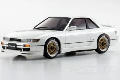 Kyosho Mini-Z Nissan Silvia With Aero Kit Pearl White Readyset 1/27 Scale AWD Car - RTR -Freewing Shop kyosho mini z nissan silvia with aero kit pearl white readyset 1 27 scale awd car rtr motion rc 31477824094393