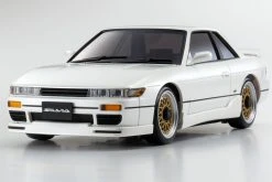 Kyosho Mini-Z Nissan Silvia With Aero Kit Pearl White Readyset 1/27 Scale AWD Car - RTR