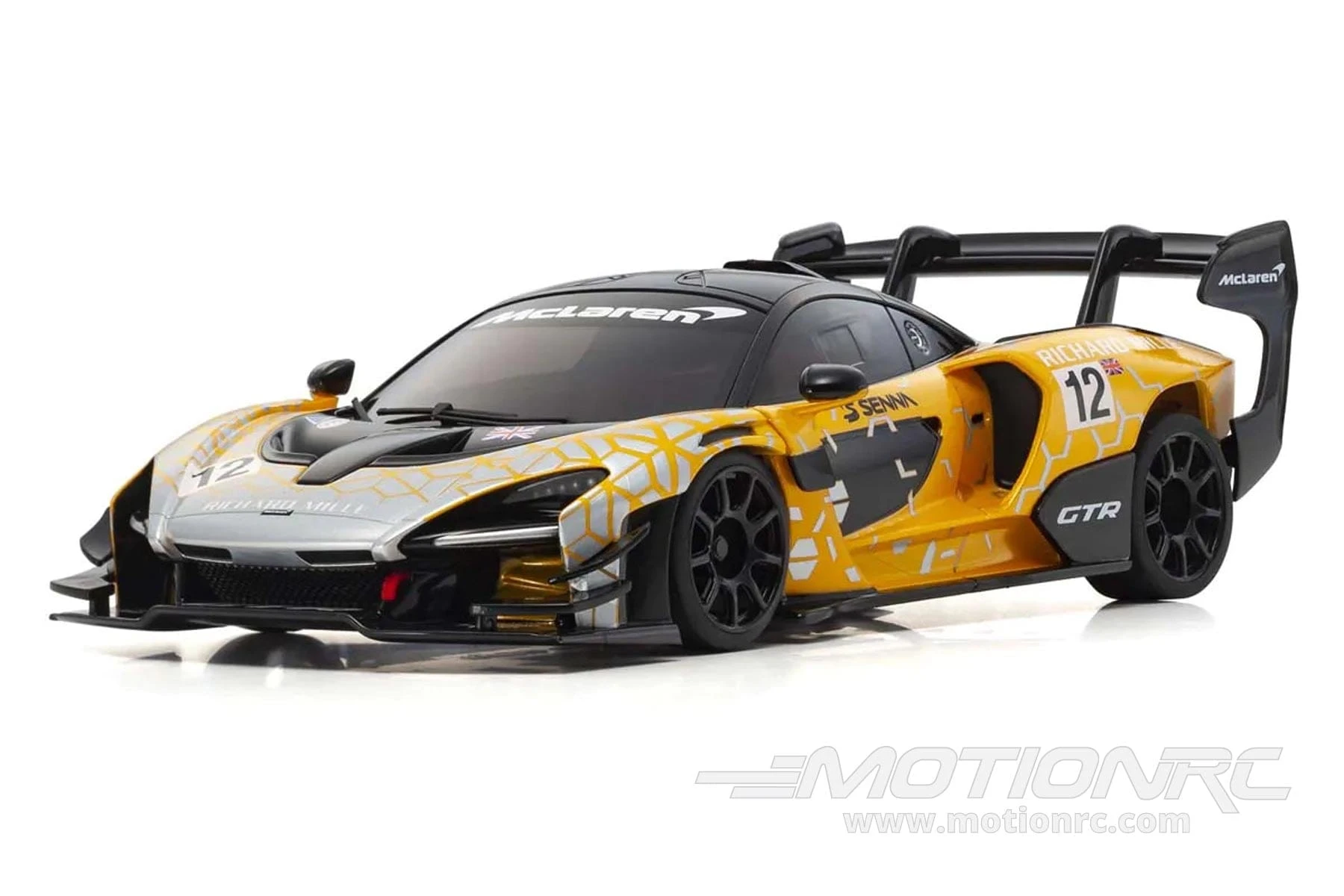 Kyosho Mini-Z Orange McLaren Senna GTR MR-03 1/27 Scale RWD Car - RTR 4 Kyosho Mini-Z Orange McLaren Senna GTR MR-03 1/27 Scale RWD Car - RTR - Image 2