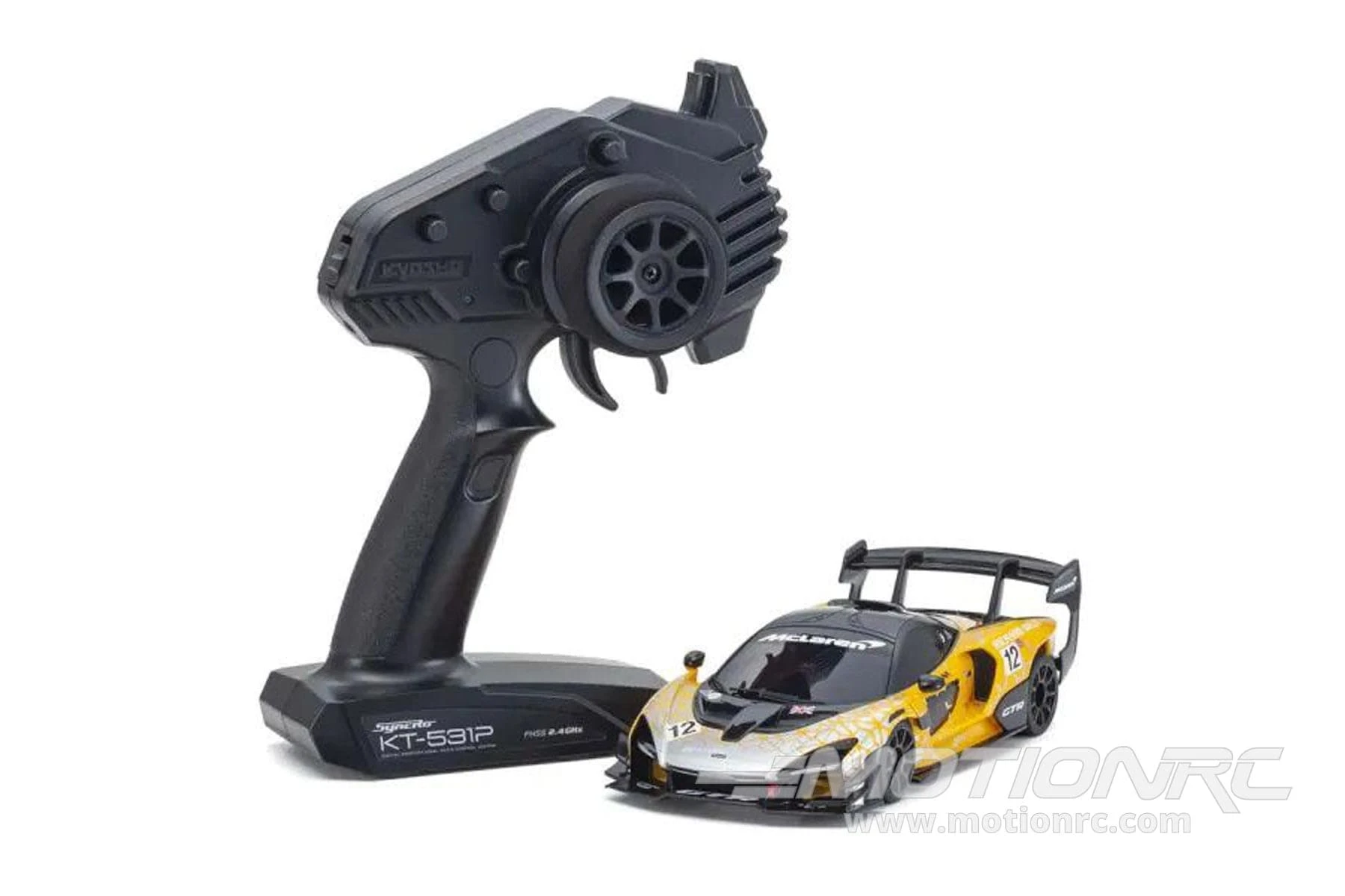 Kyosho Mini-Z Orange McLaren Senna GTR MR-03 1/27 Scale RWD Car - RTR 7 Kyosho Mini-Z Orange McLaren Senna GTR MR-03 1/27 Scale RWD Car - RTR - Image 5