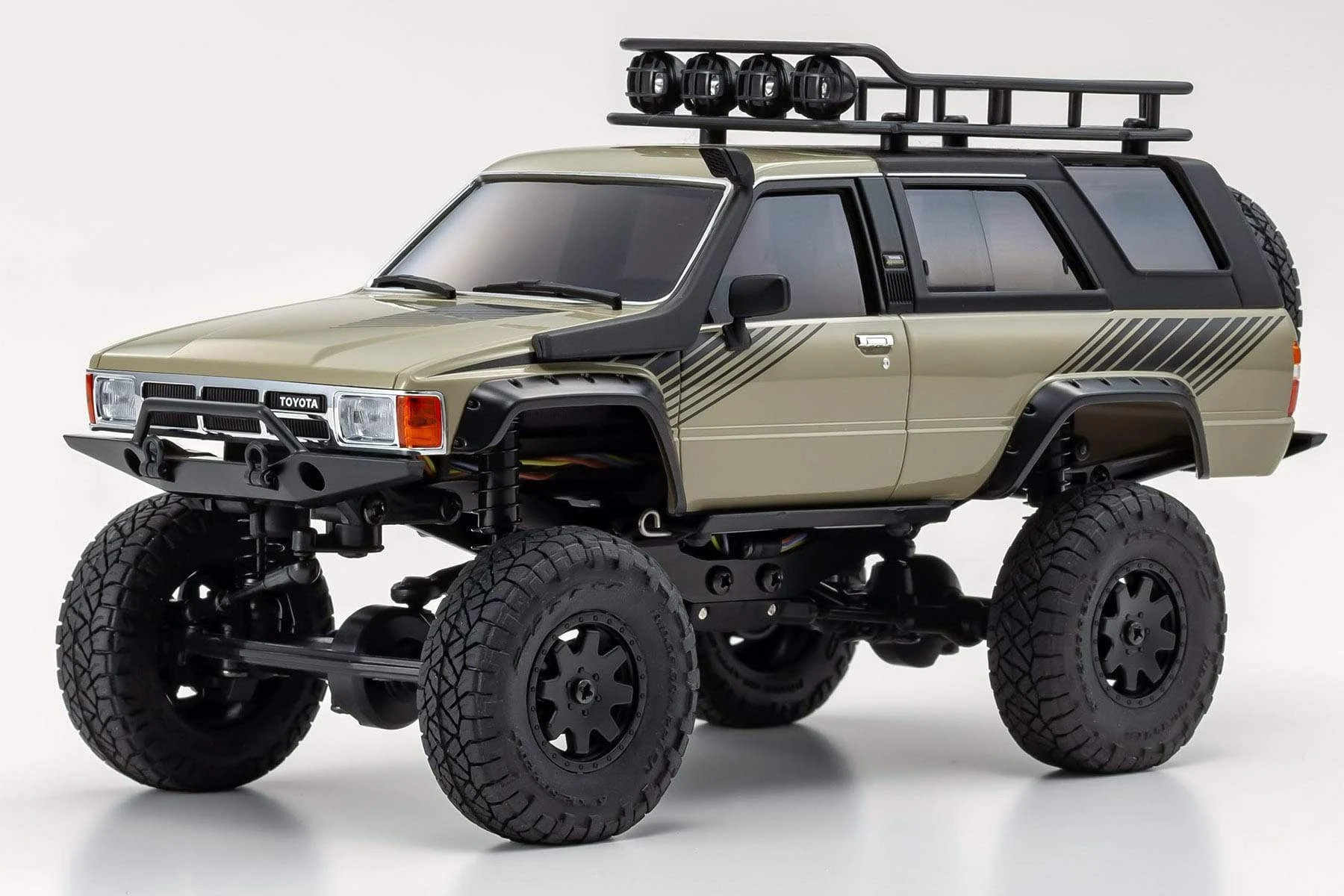 Kyosho Mini-Z Sand 4Runner With Roof Rack Readyset 1/27 Scale AWD 4X4 - RTR 3 Kyosho Mini-Z Sand 4Runner With Roof Rack Readyset 1/27 Scale AWD 4X4 - RTR