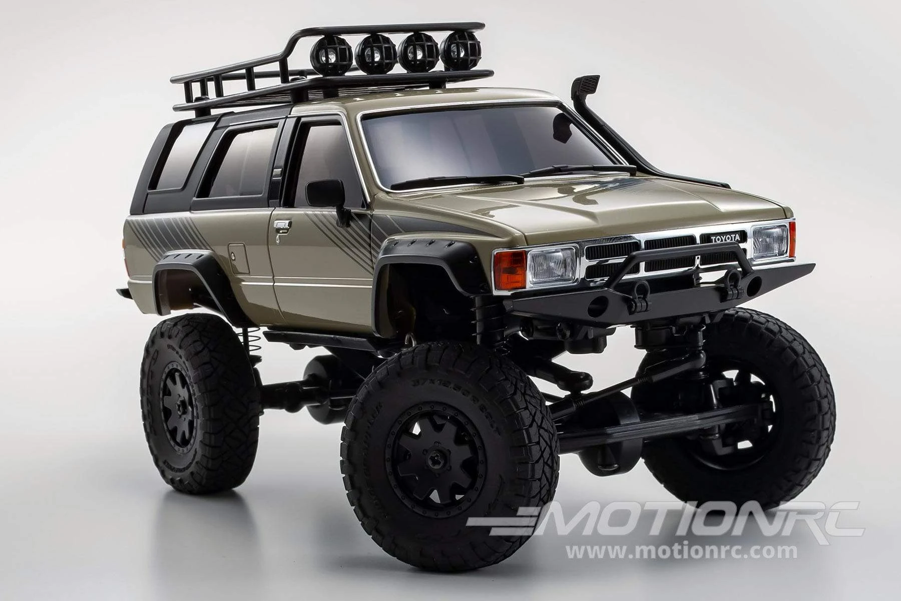 Kyosho Mini-Z Sand 4Runner With Roof Rack Readyset 1/27 Scale AWD 4X4 - RTR 9 Kyosho Mini-Z Sand 4Runner With Roof Rack Readyset 1/27 Scale AWD 4X4 - RTR - Image 7