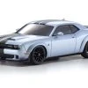 Kyosho Mini-Z Silver Dodge Challenger SRT Hellcat Redeye B5 MR-020 1/27 Scale AWD Car - RTR -Freewing Shop kyosho mini z silver dodge challenger srt hellcat redeye b5 mr 020 1 27 scale awd car rtr motion rc 33175616946361