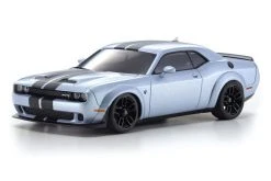 Kyosho Mini-Z Silver Dodge Challenger SRT Hellcat Redeye B5 MR-020 1/27 Scale AWD Car - RTR