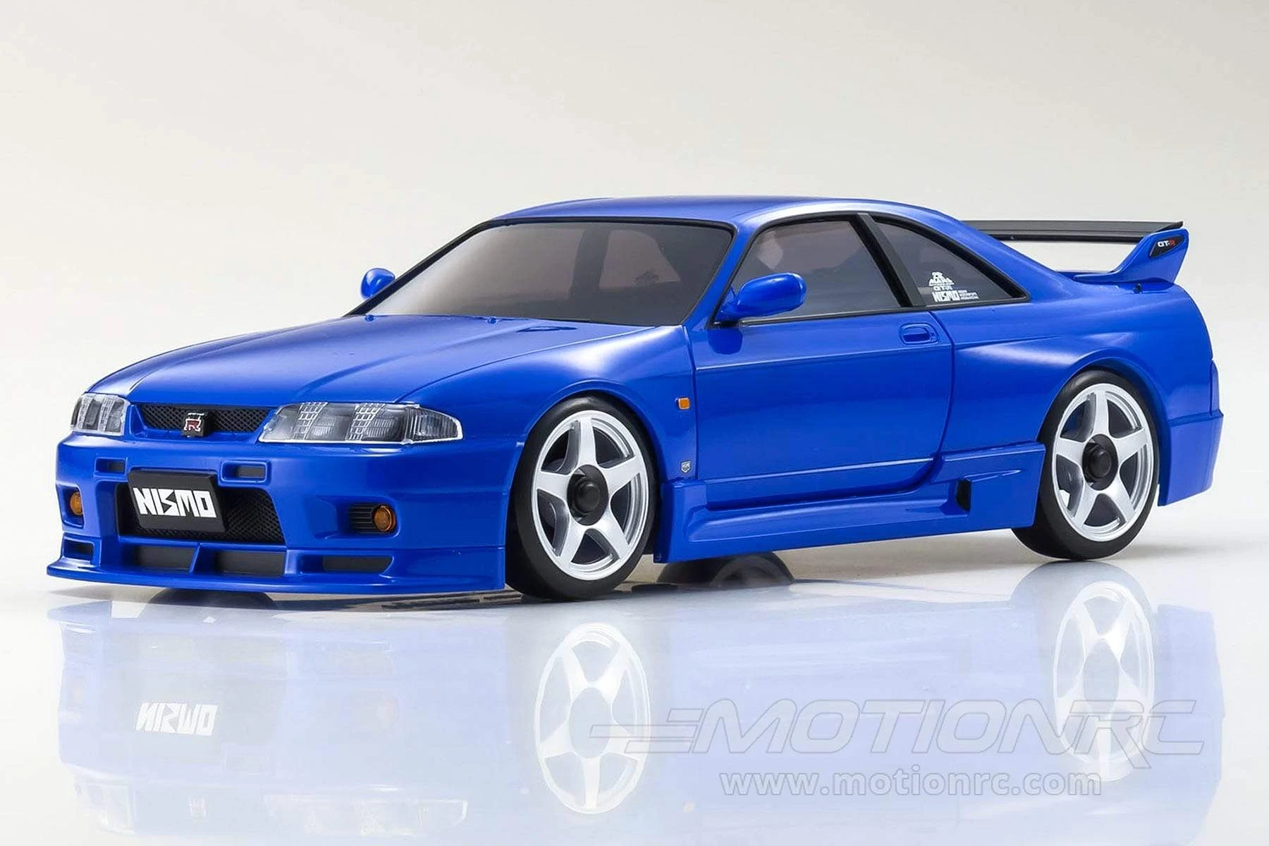 Kyosho Mini-Z Skyline GT-R NISMO (R33) Blue Readyset 1/27 Scale AWD Car - RTR 8 Kyosho Mini-Z Skyline GT-R NISMO (R33) Blue Readyset 1/27 Scale AWD Car - RTR - Image 6