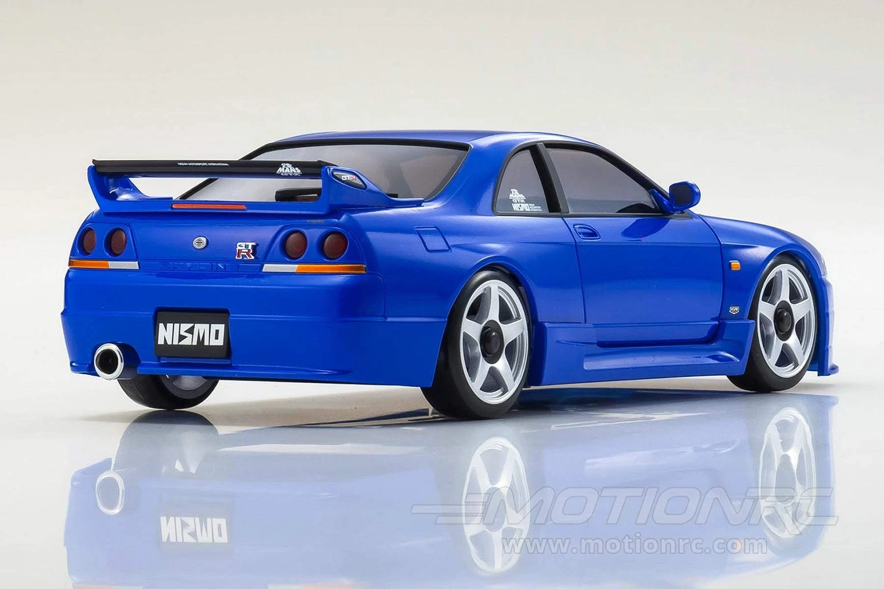 Kyosho Mini-Z Skyline GT-R NISMO (R33) Blue Readyset 1/27 Scale AWD Car - RTR 5 Kyosho Mini-Z Skyline GT-R NISMO (R33) Blue Readyset 1/27 Scale AWD Car - RTR - Image 3